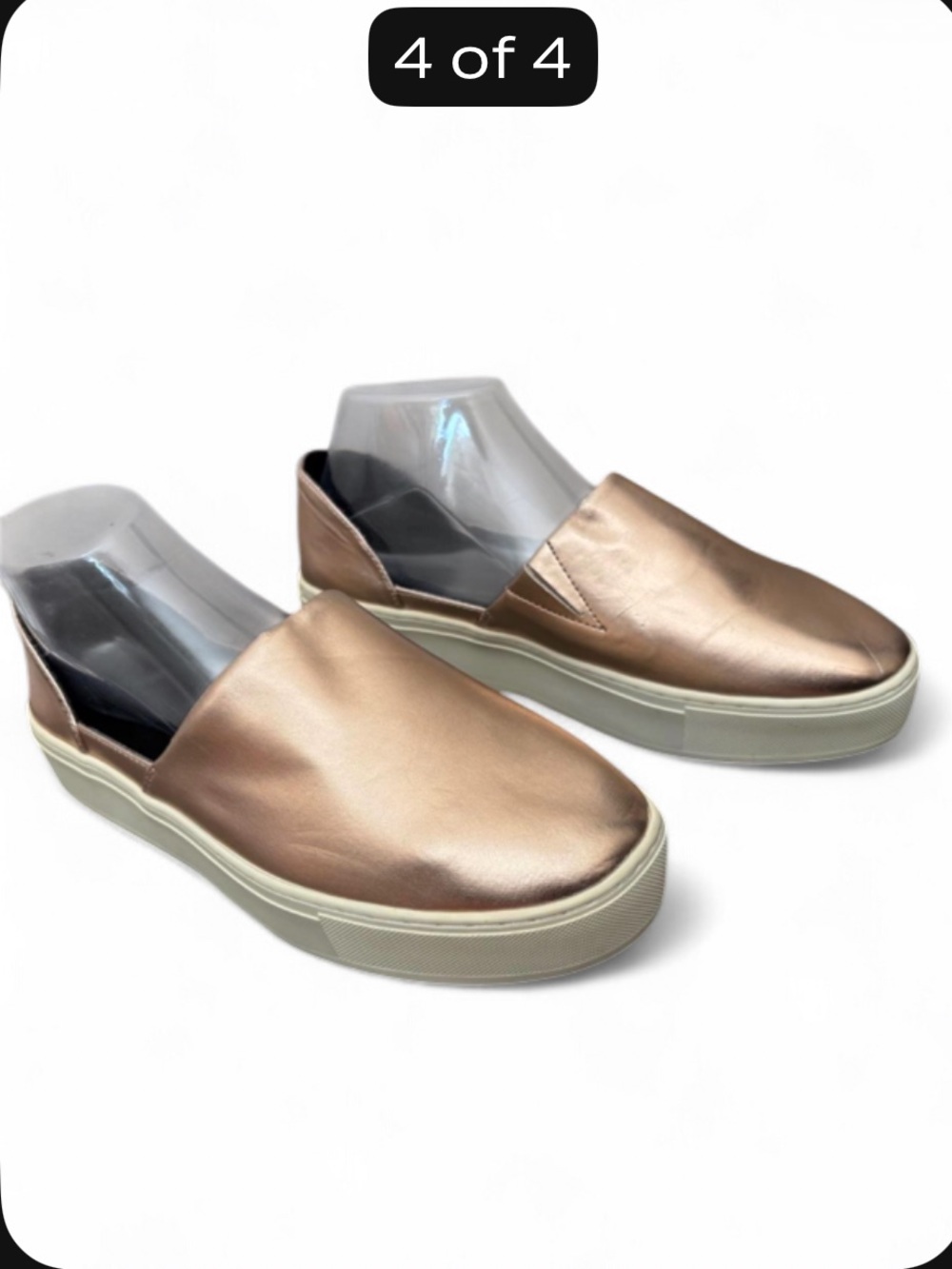 Rebecca Minkoff Nana Rose Gold Slip-On Sneakers - 9
